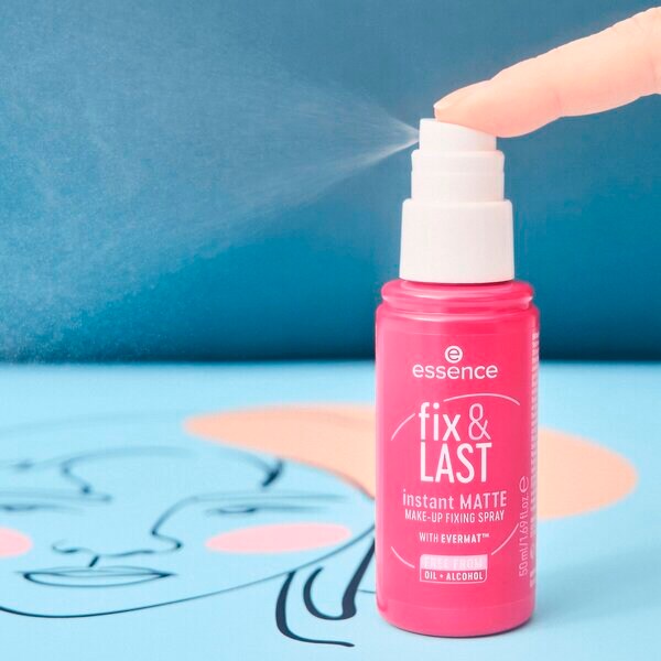 Essence Fix & Last 18H Instant Matte sminkfixáló spray 50ml