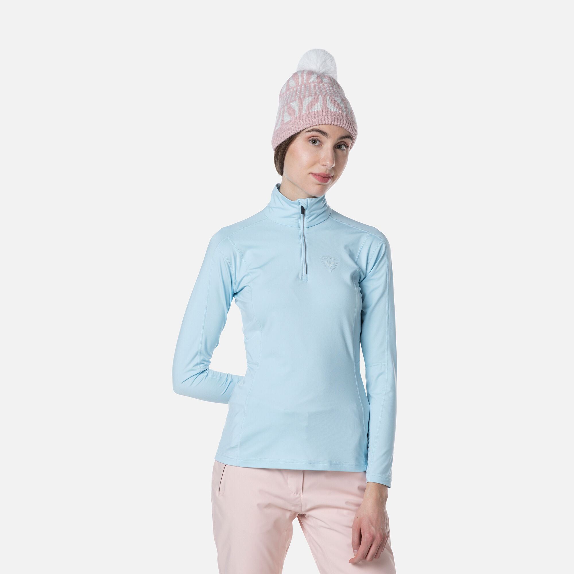 Première couche demi-zip Classique femme