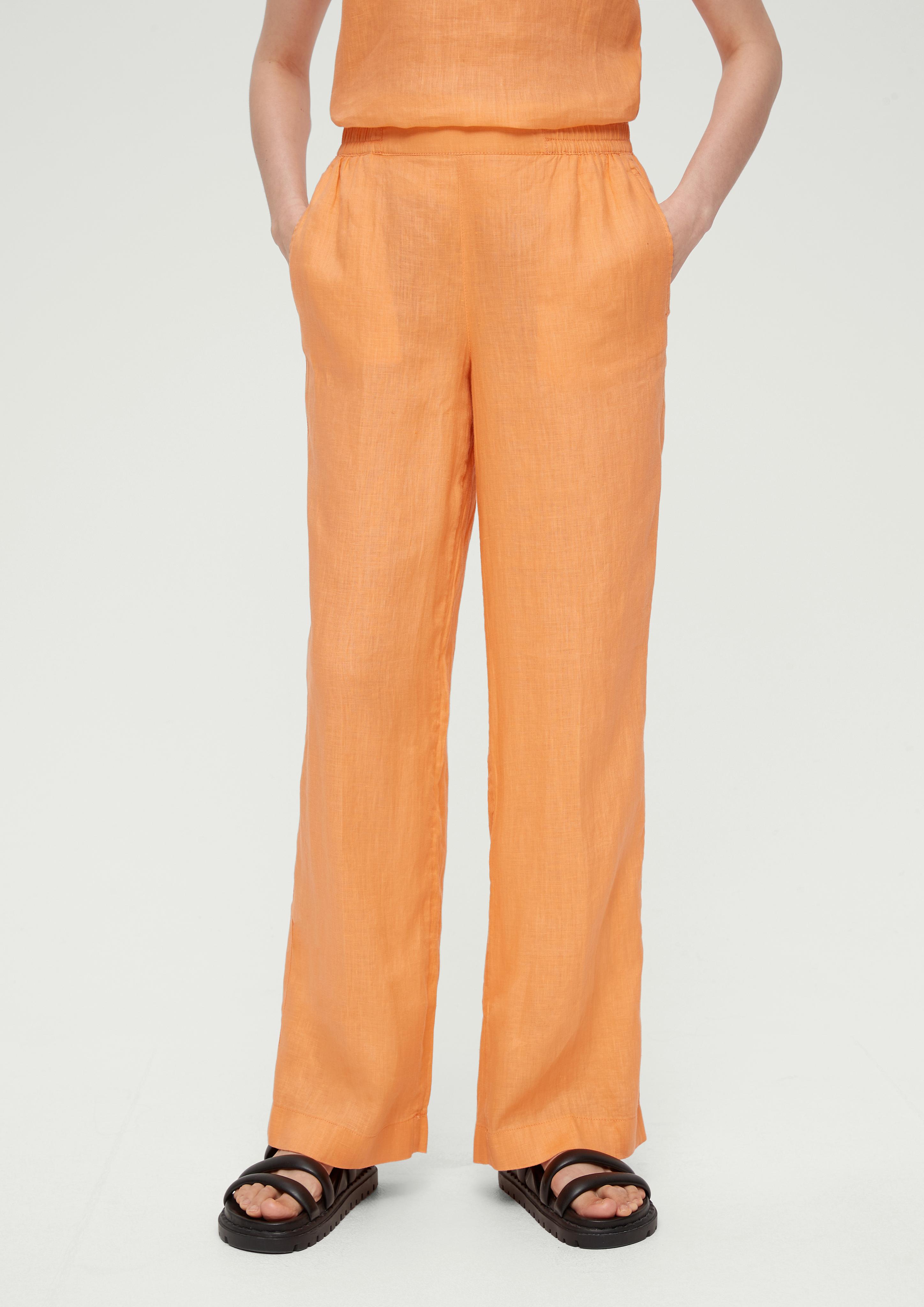Loose: Joggpants aus Leinen  2130968-2115