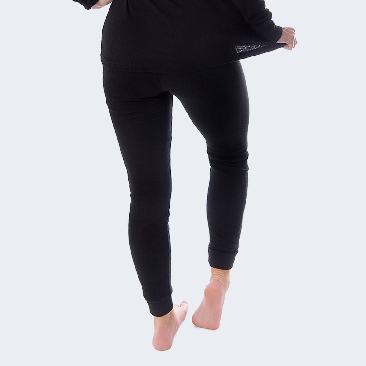 Black Snake Black Damen Thermohose