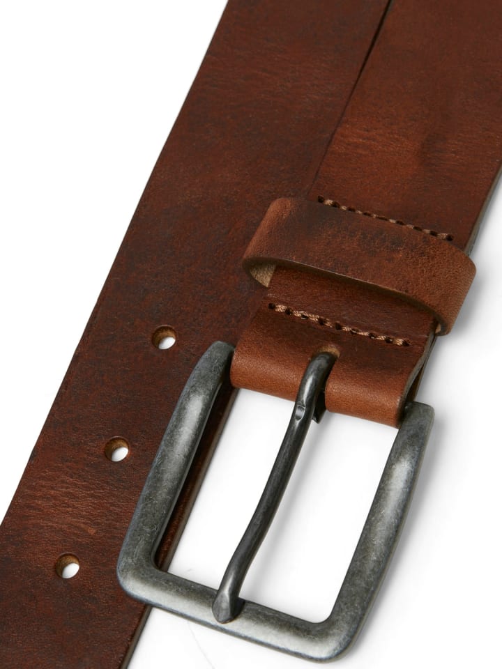 Jack & Jones Ledergürtel 'JACVICTOR' Braun günstig kaufen 95