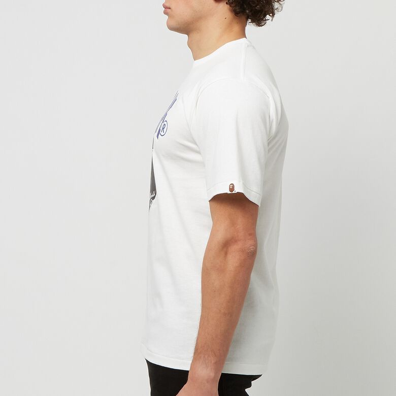 A Bathing Ape Fur Ape Head Tee white