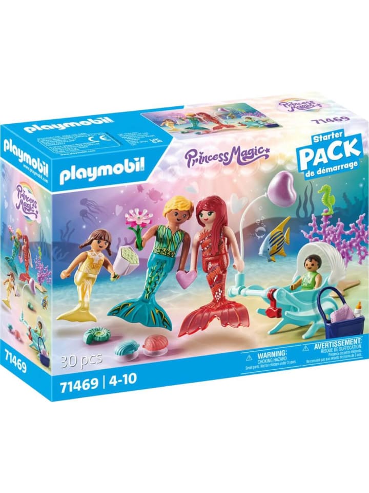 Playmobil Spielfigurenset Princess Magic Ausflug der Meerjungfrauenfamilie, 4-10 Jahre günstig kaufen onesize