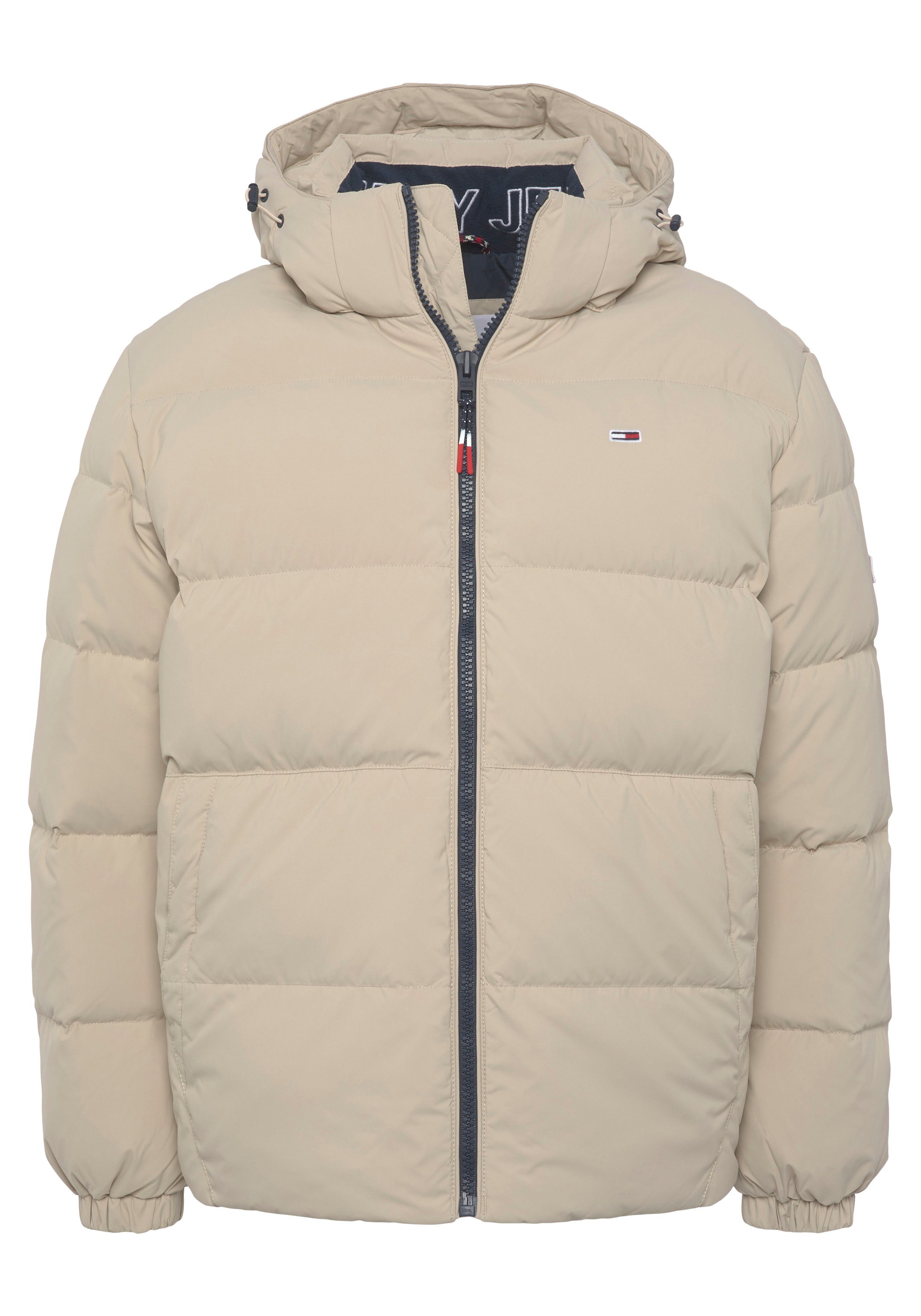Tommy Jeans Daunenjacke TJM ESSENTIAL DOWN JACKET mit Tunnelzug und Stoppern an der Kapuze