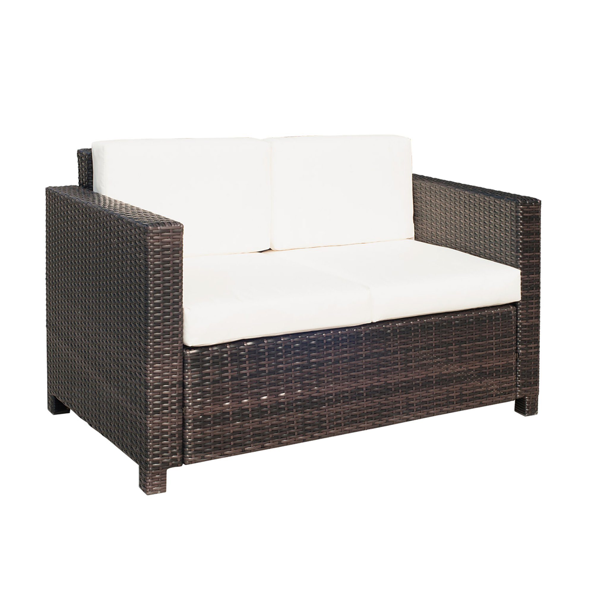 Outsunny Loungesofa Rattan Sofa