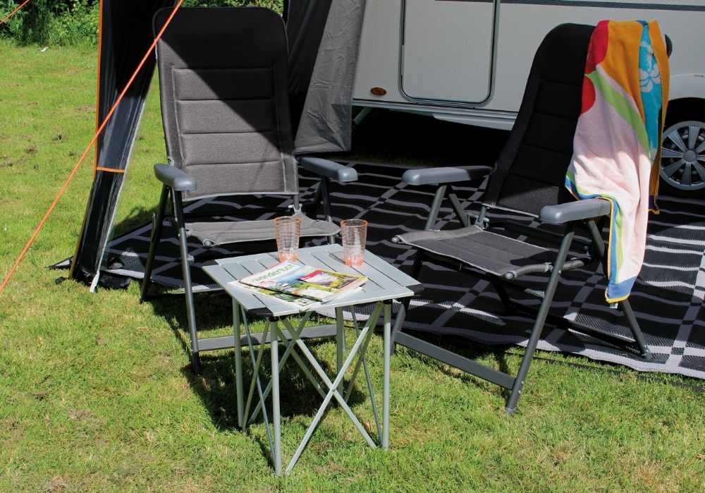 Eurotrail Burzet Aluminium Rolltisch