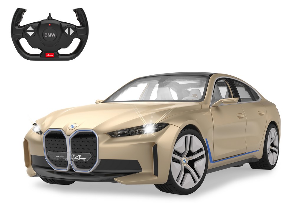 Jamara e.K. JAMARA-402108-BMW i4 Concept 1:14 gold 2,4GHz