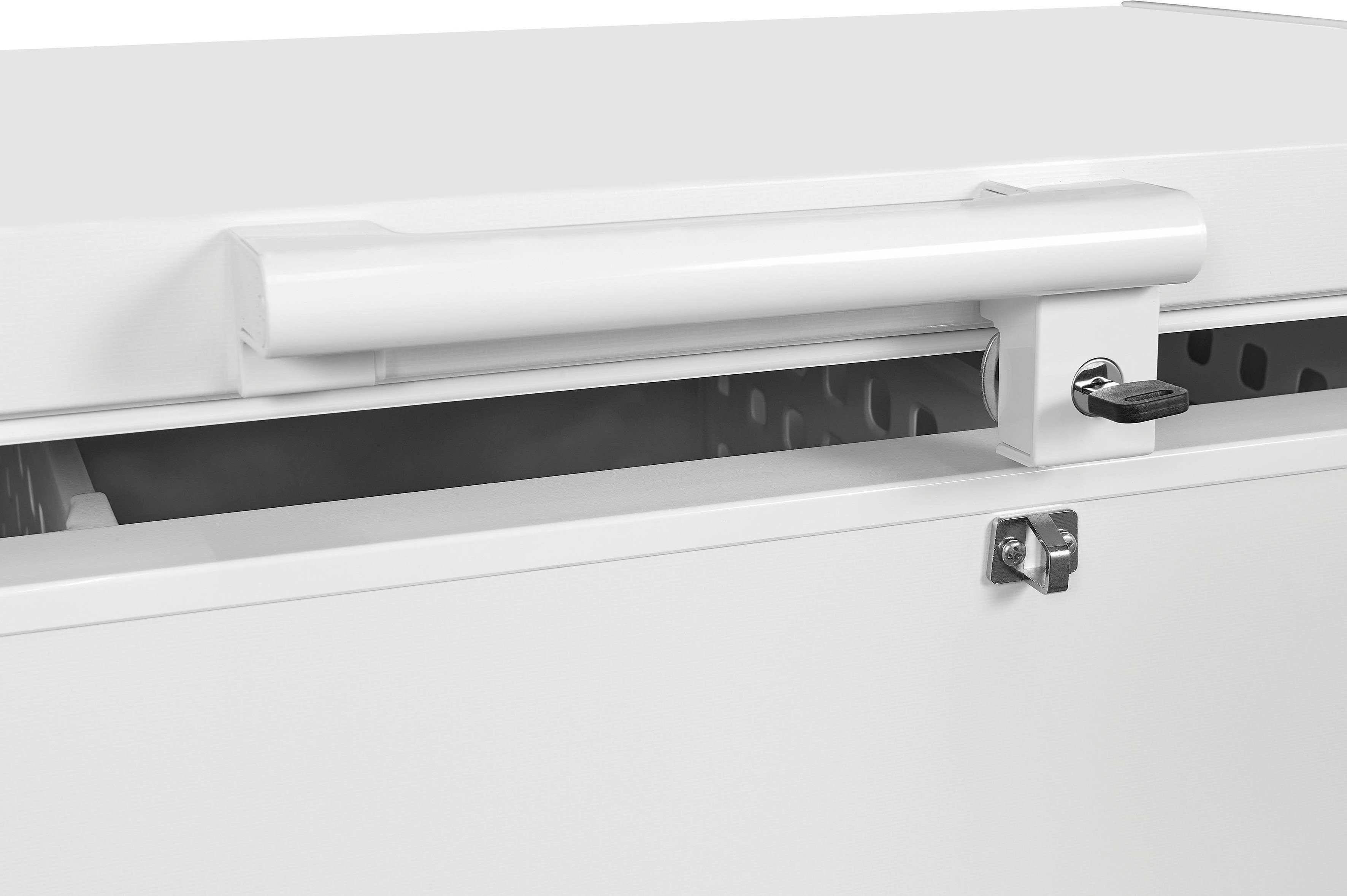 exquisit Gefriertruhe GT200-HE-040C, 102,6 cm breit