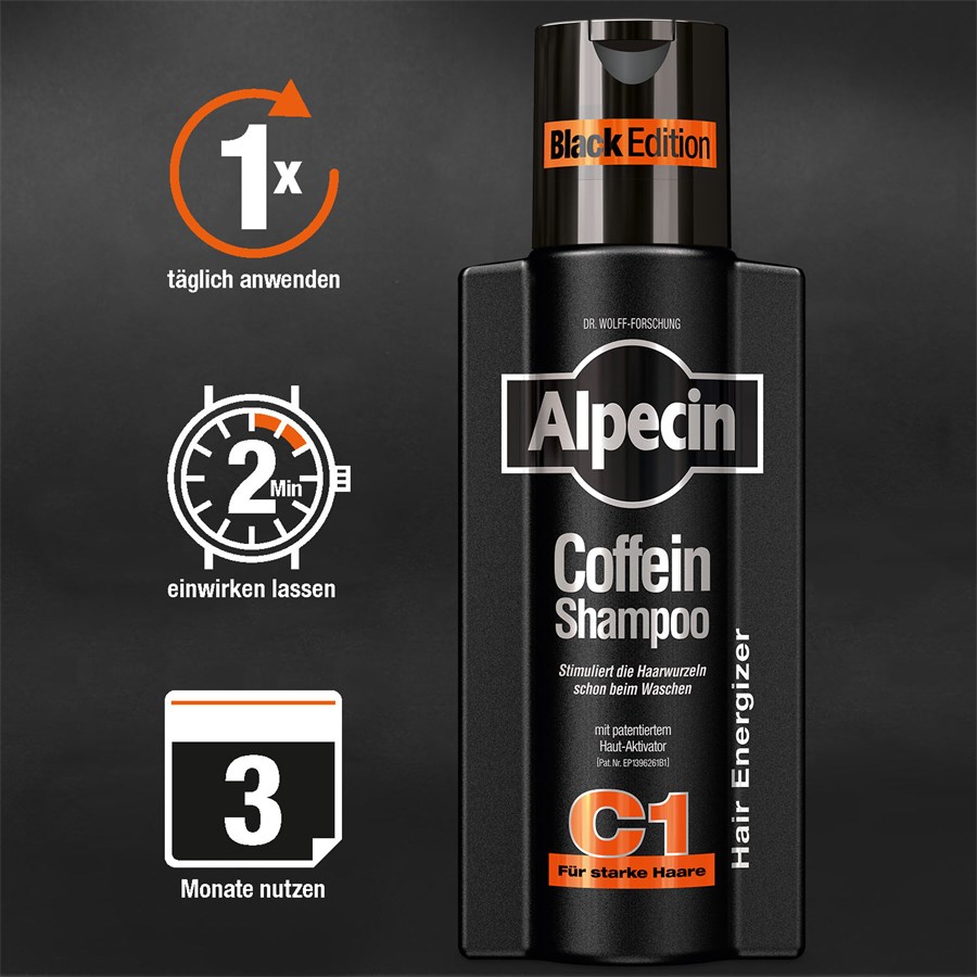 Coffein Shampoo C1 black Edition