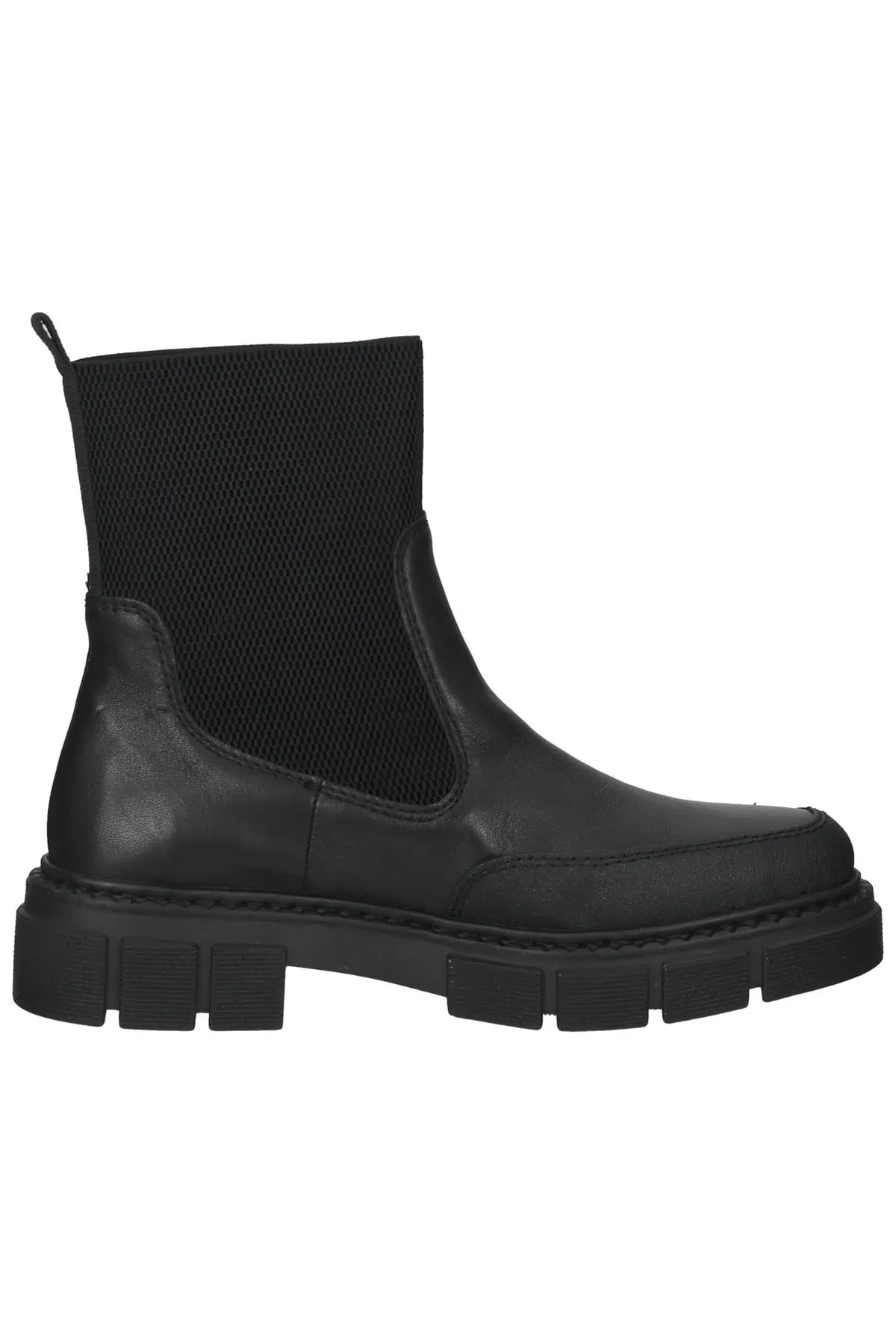 Rieker  Stiefelette - Schwarz - Blockabsatz
