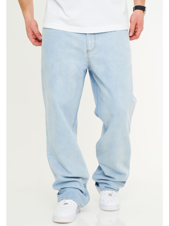 DAILY COTTON Jeans - DCCOTIA Lange Hose Loose-Fit Baggy in Ice Blue günstig kaufen