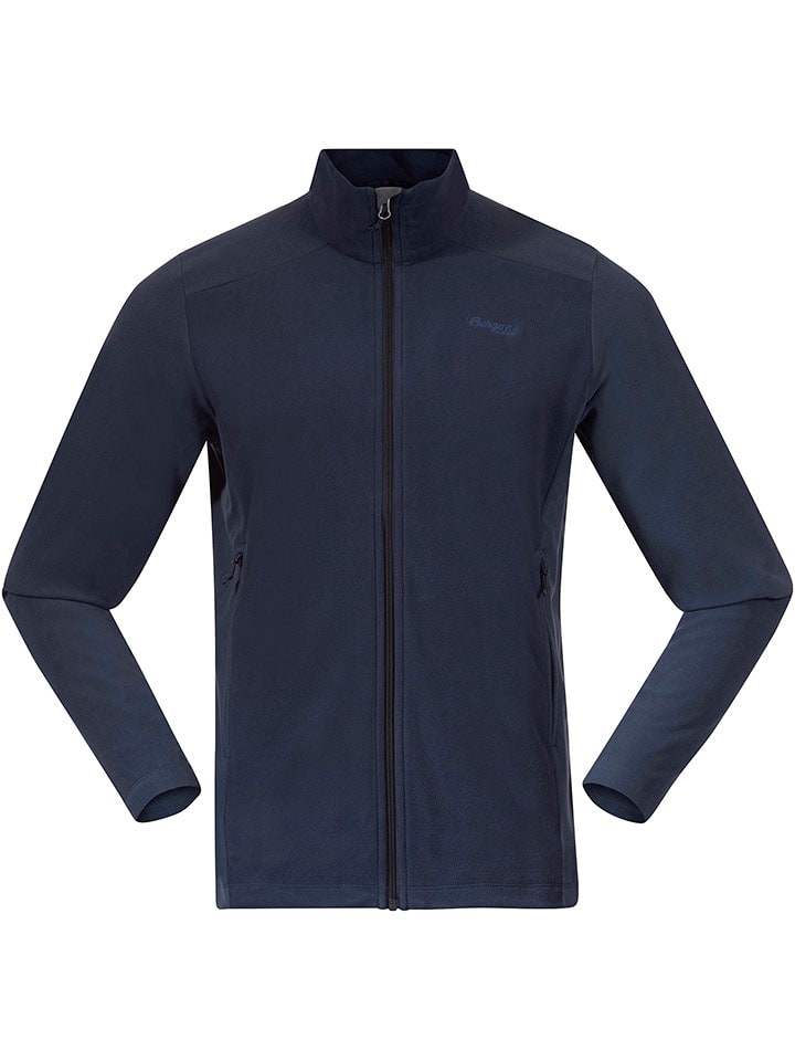 Bergans Fleceejacke in Dunkelblau günstig kaufen