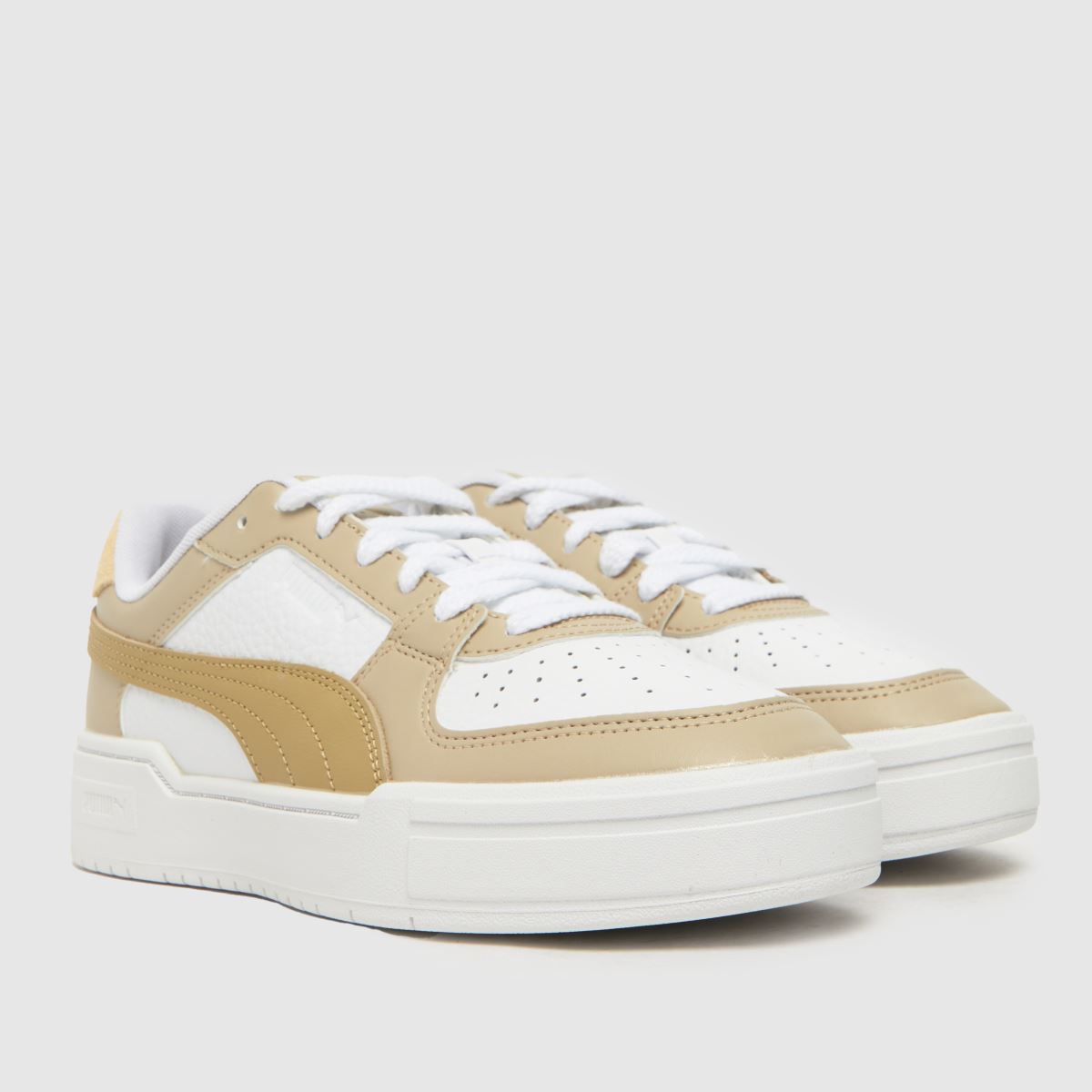 PUMA CA PRO Sneakers i vitt och beige