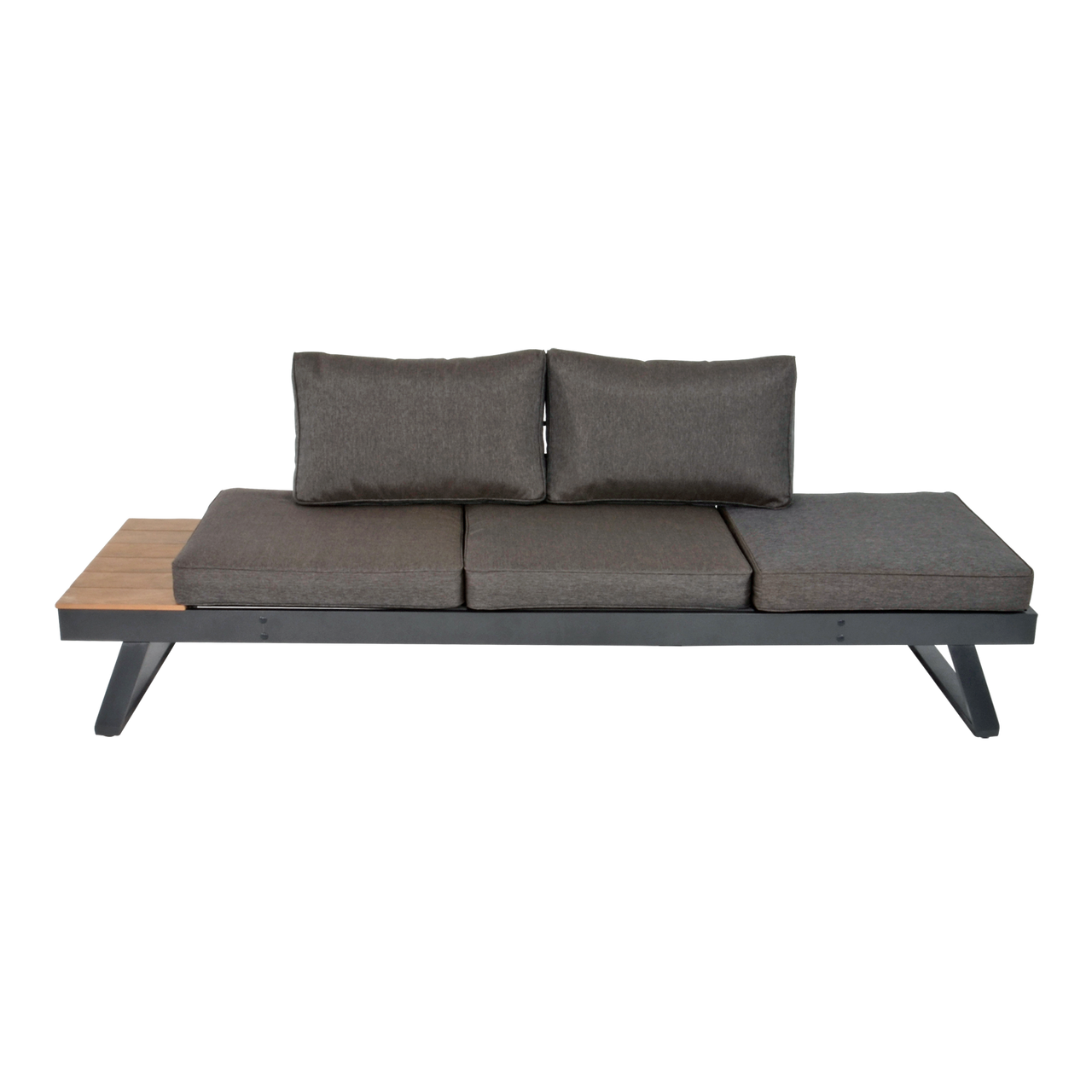 Lesli Living Loungebank Multifunktionsbank mit verstellbares Kopfteil Arezzo