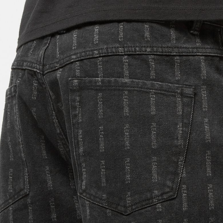 Pleasures Impact Striped Denim black