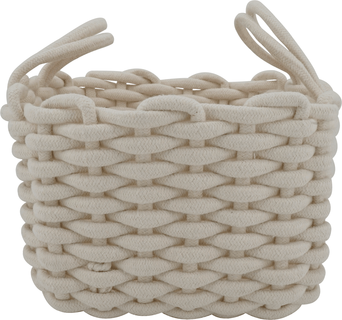 Aufbewahrungskorb groß weiß, 1 St