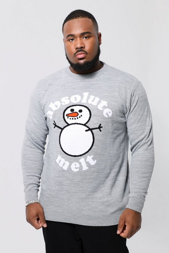 Plus Absolute Melt Weihnachtspullover