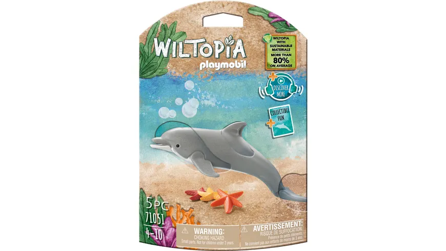 PLAYMOBIL 71051 WILTOPIA Delfin