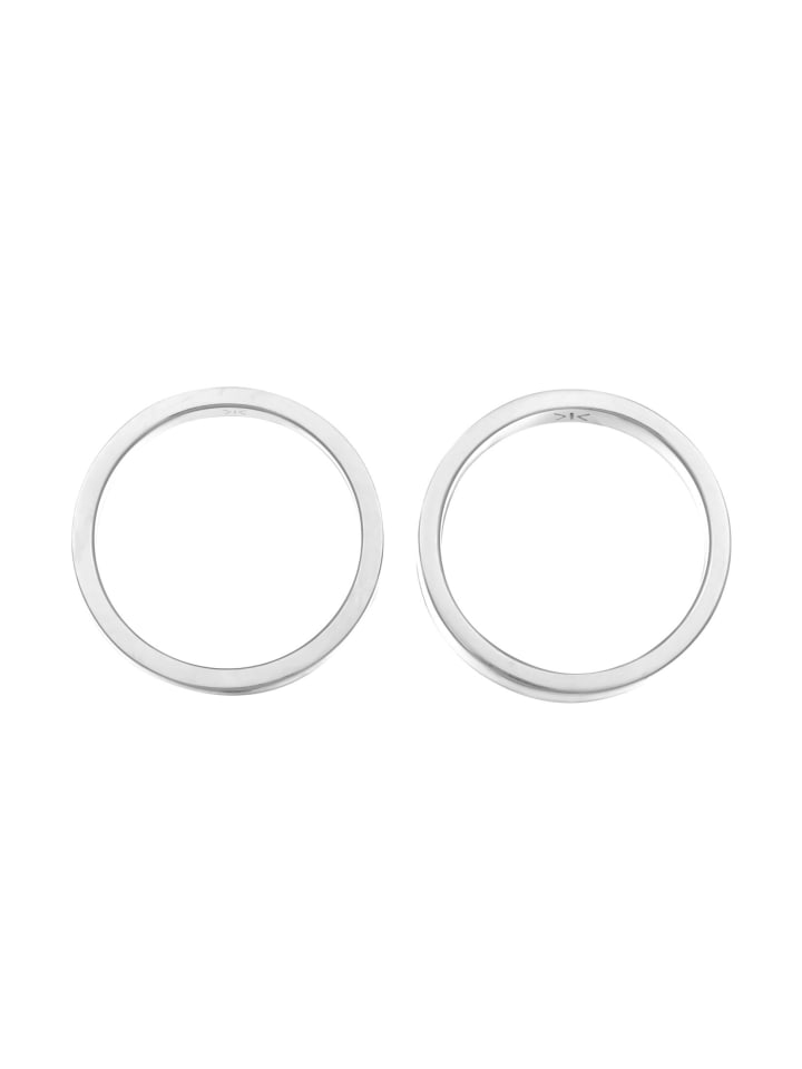 KUZZOI Ring 925 Sterling Silber in Silber günstig kaufen