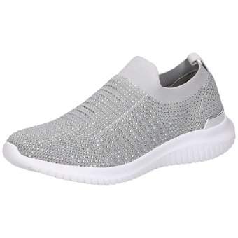 Barbarella Slip On Sneaker in grau