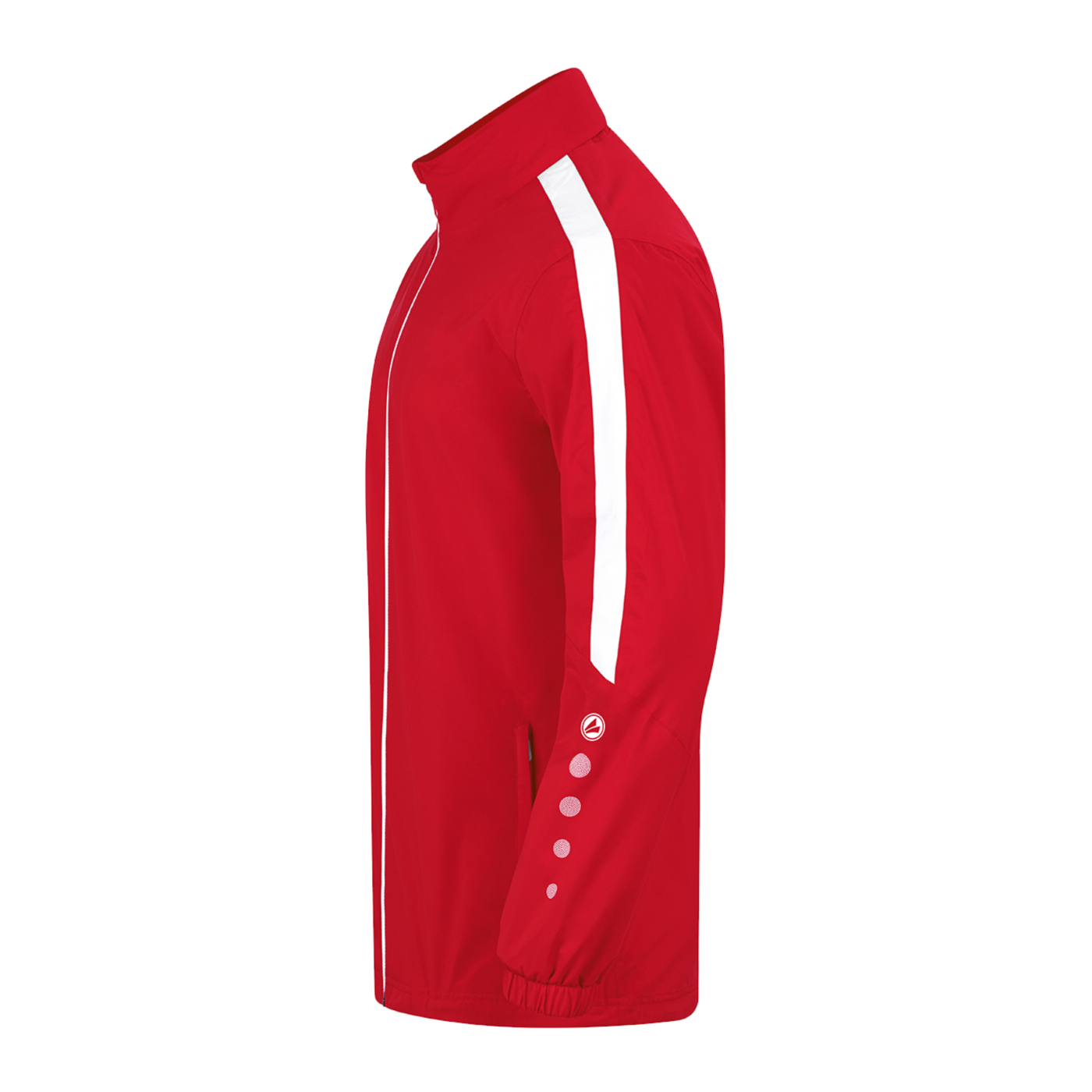 JAKO Power Allwetterjacke Kids Rot Weiss F100
