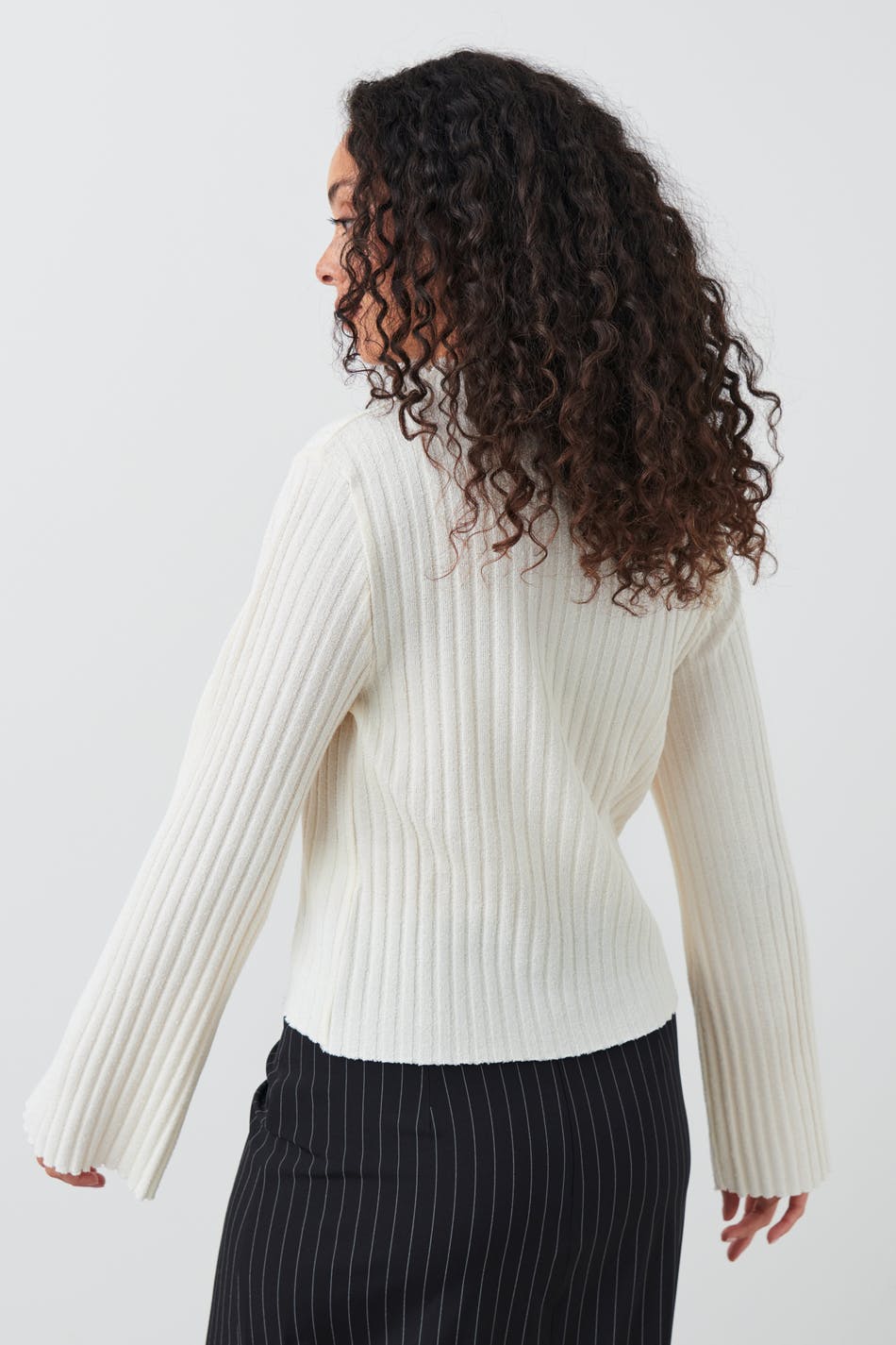 Rib sweater