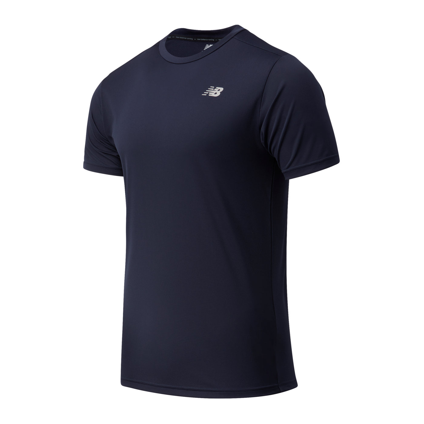 New Balance Core T-Shirt Running Blau FECL