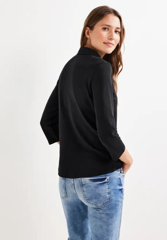 CECIL Shirt mit Polokragen