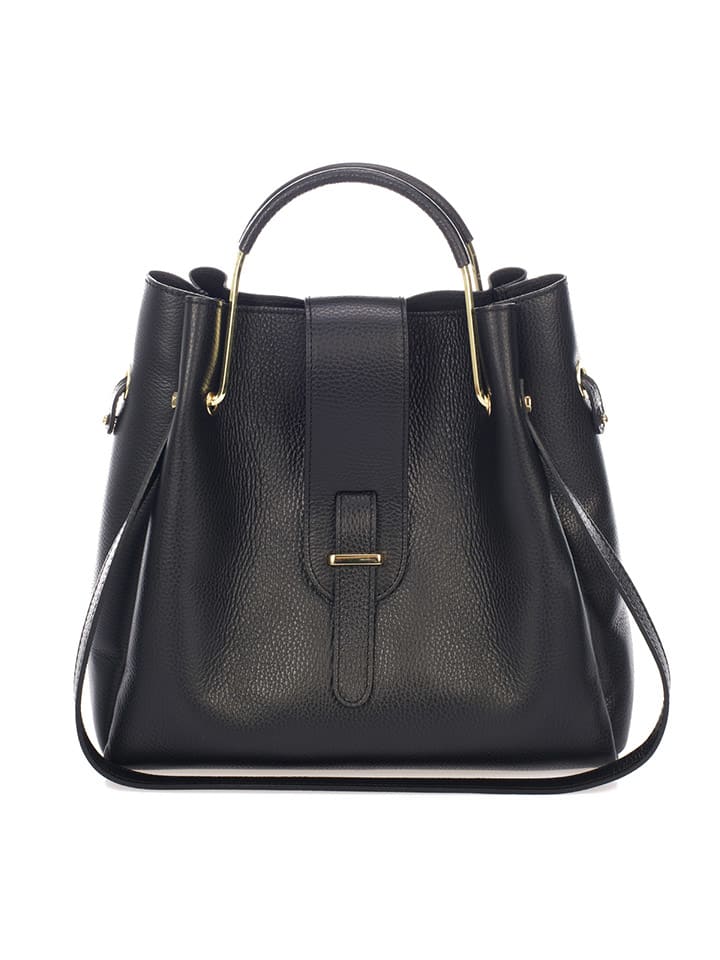 Lucca Baldi Leder-Henkeltasche 