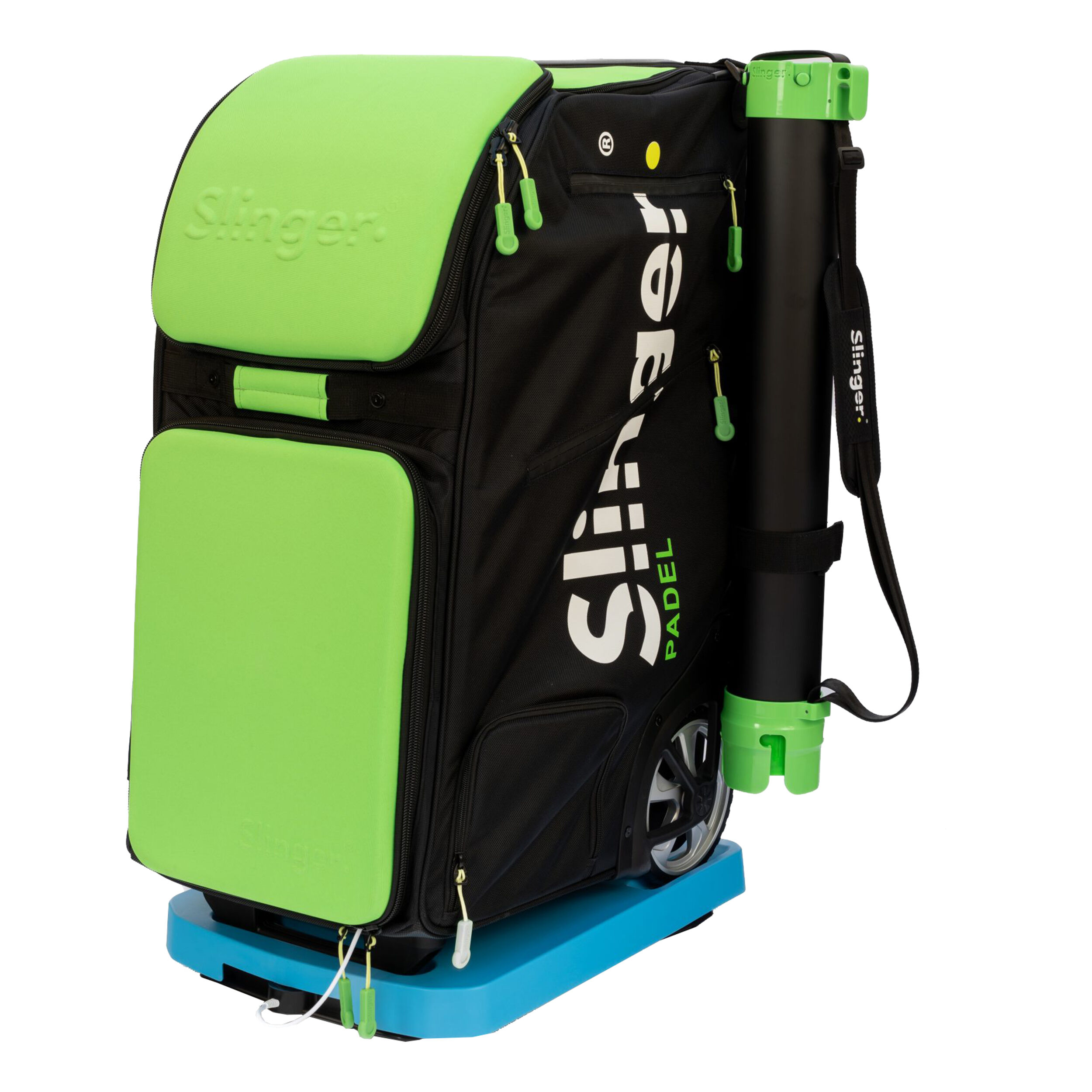 Slinger Padel Launcher Ballmaschine - Grün
