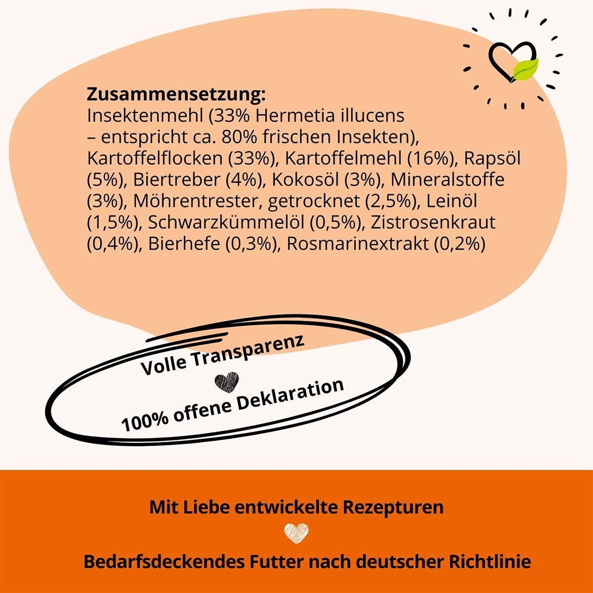 BugFutter Adult orange Karotte & Hefe günstig kaufen bei ZooRoyal