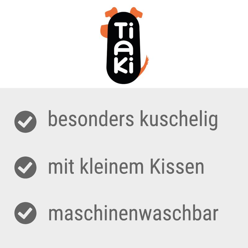 TIAKI Kuschelbett Fluffy Bone zu TOP-Preisen