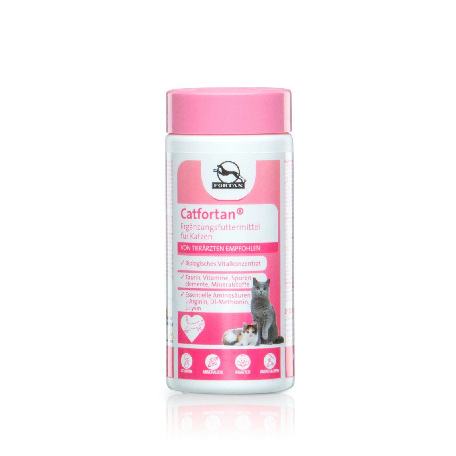 Fortan Ergänzungsfutter & Aufzucht Fortan Catfortan Multivitamintabletten 90 g