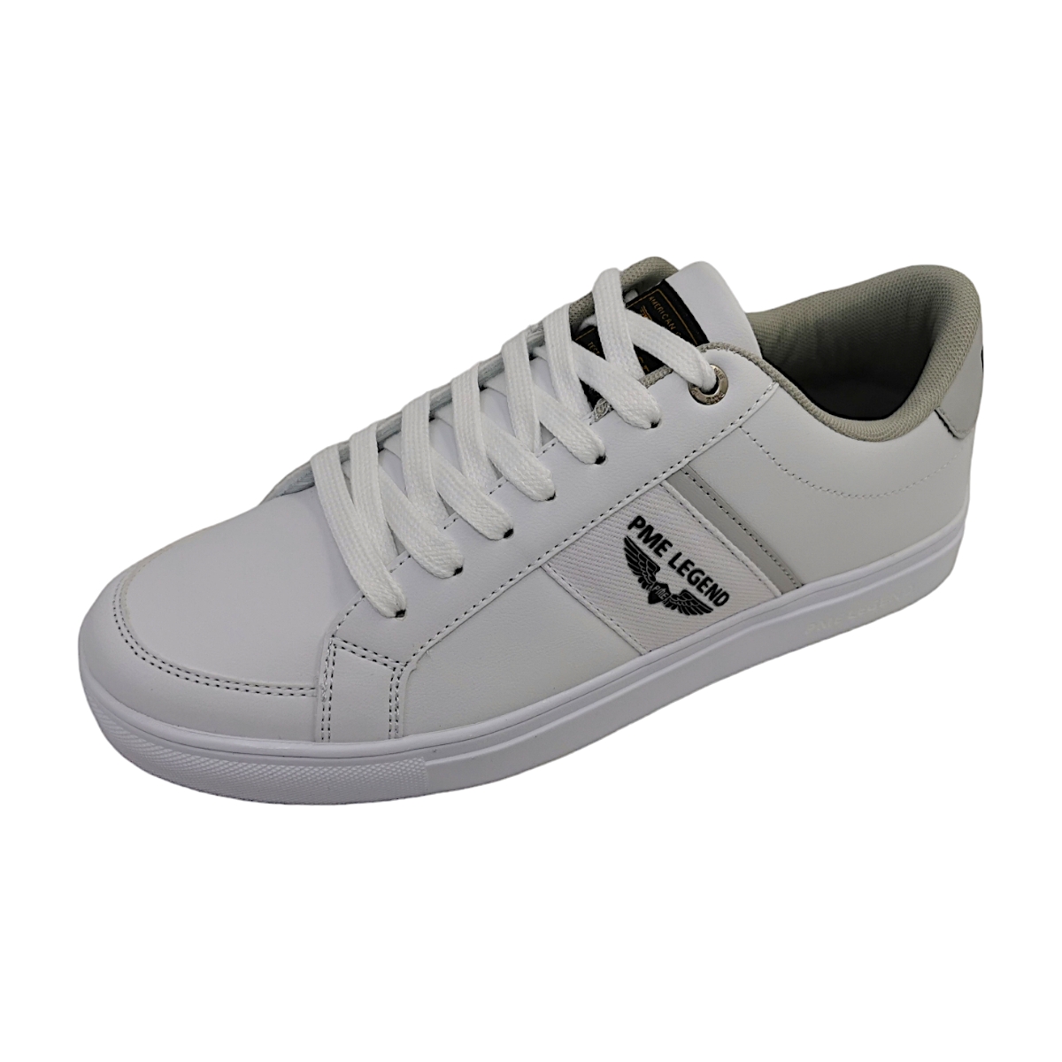 PME Legend Eclipse Low Sneaker PB02402280 Weiß 960 white/ grey melee