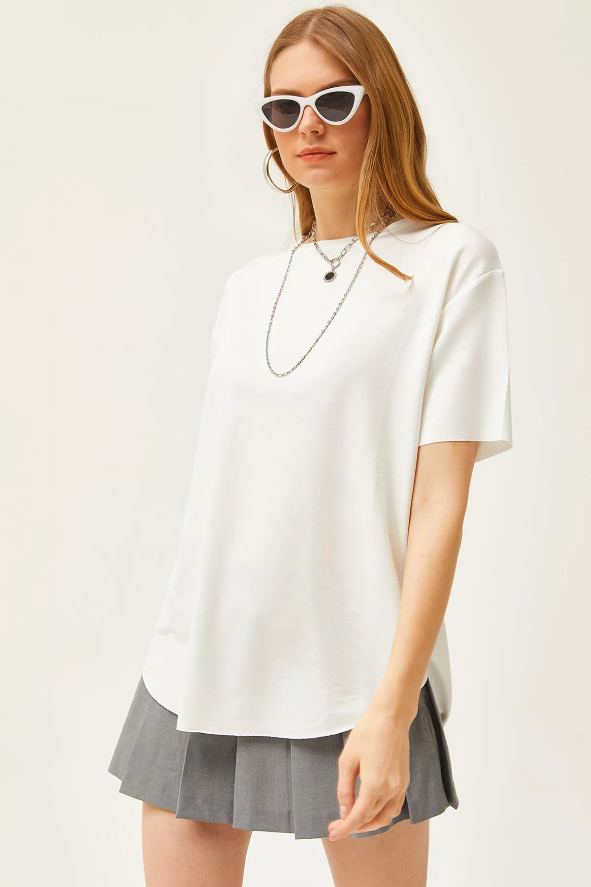 Olalook  T-Shirt - Weiß - Regular Fit