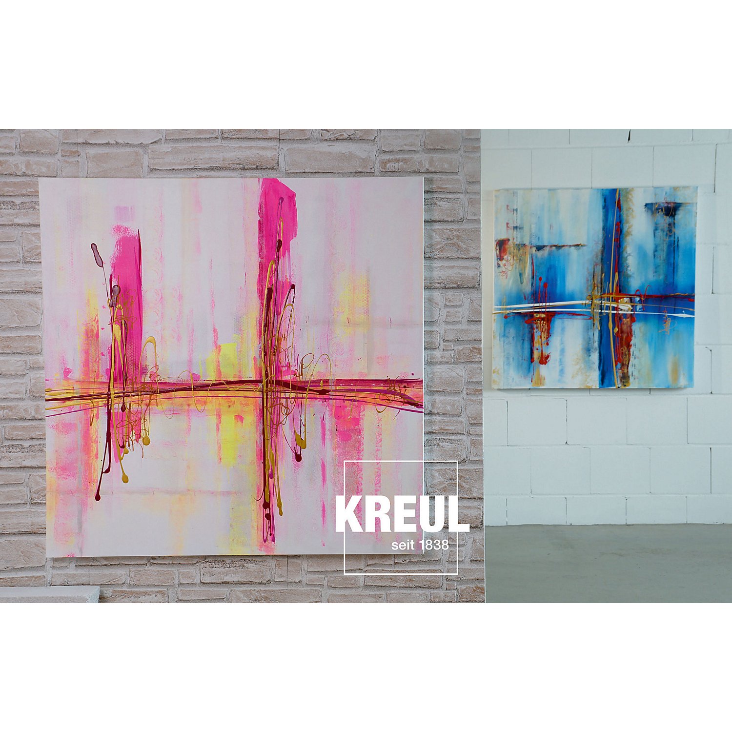 Kreul Triton Acrylfarben, 8x 750 ml