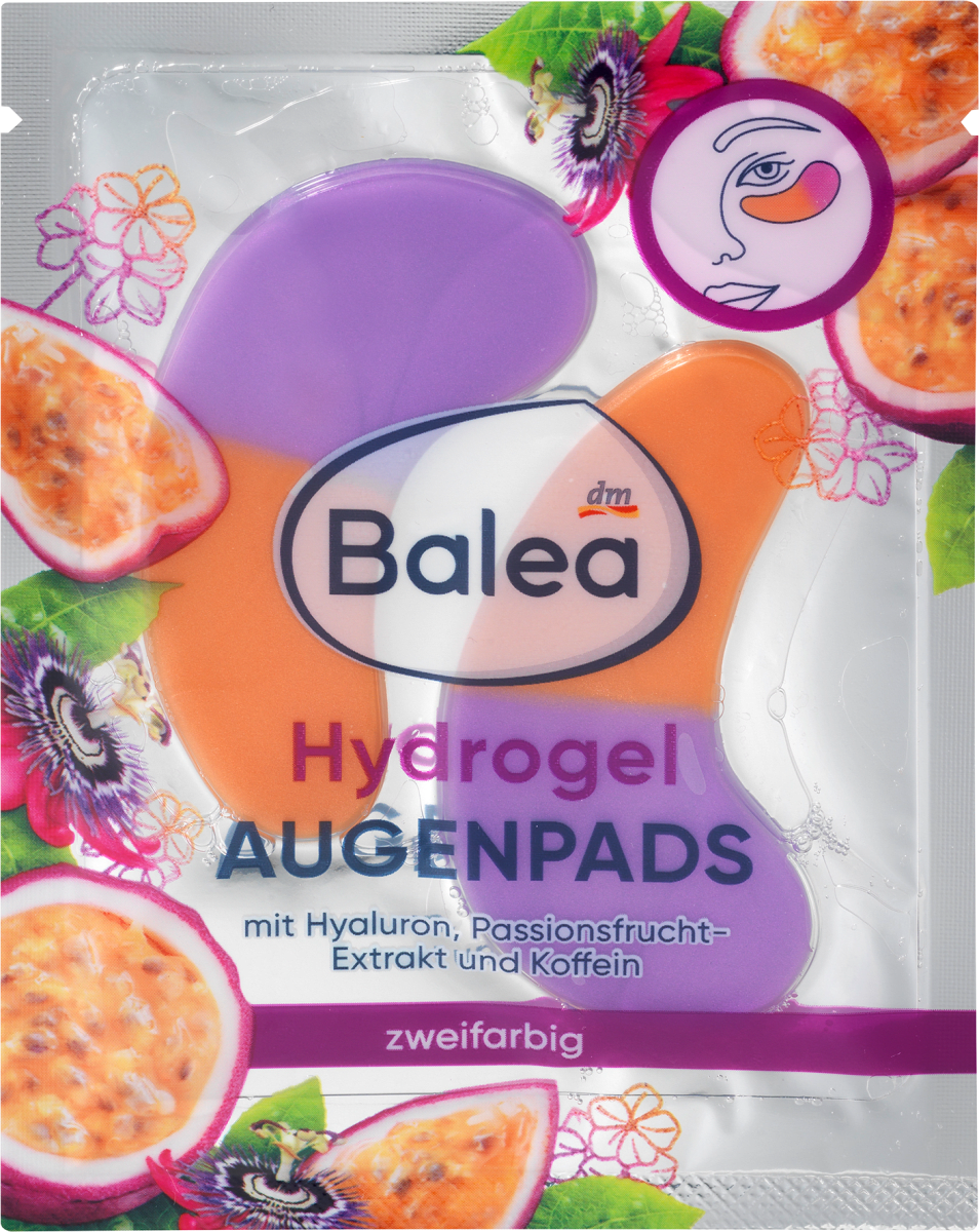 Augenpads Hydrogel zweifarbig (1 Paar), 2 St