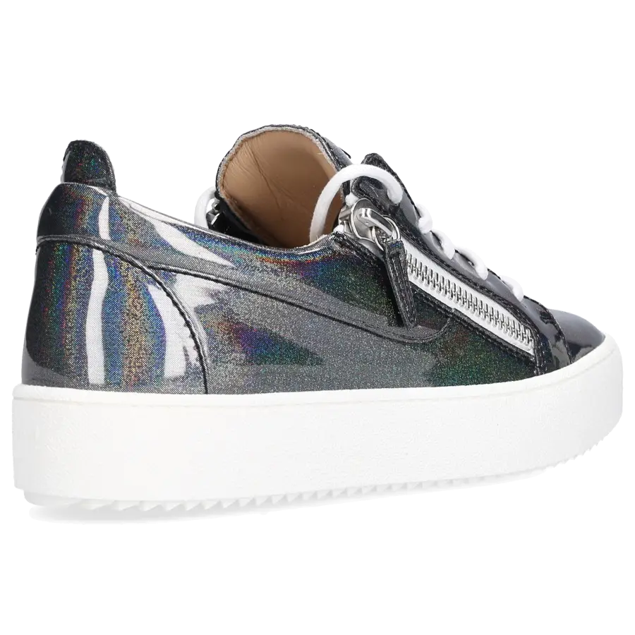 Giuseppe Zanotti - Sneaker low FRANKIE Lackleder - grau