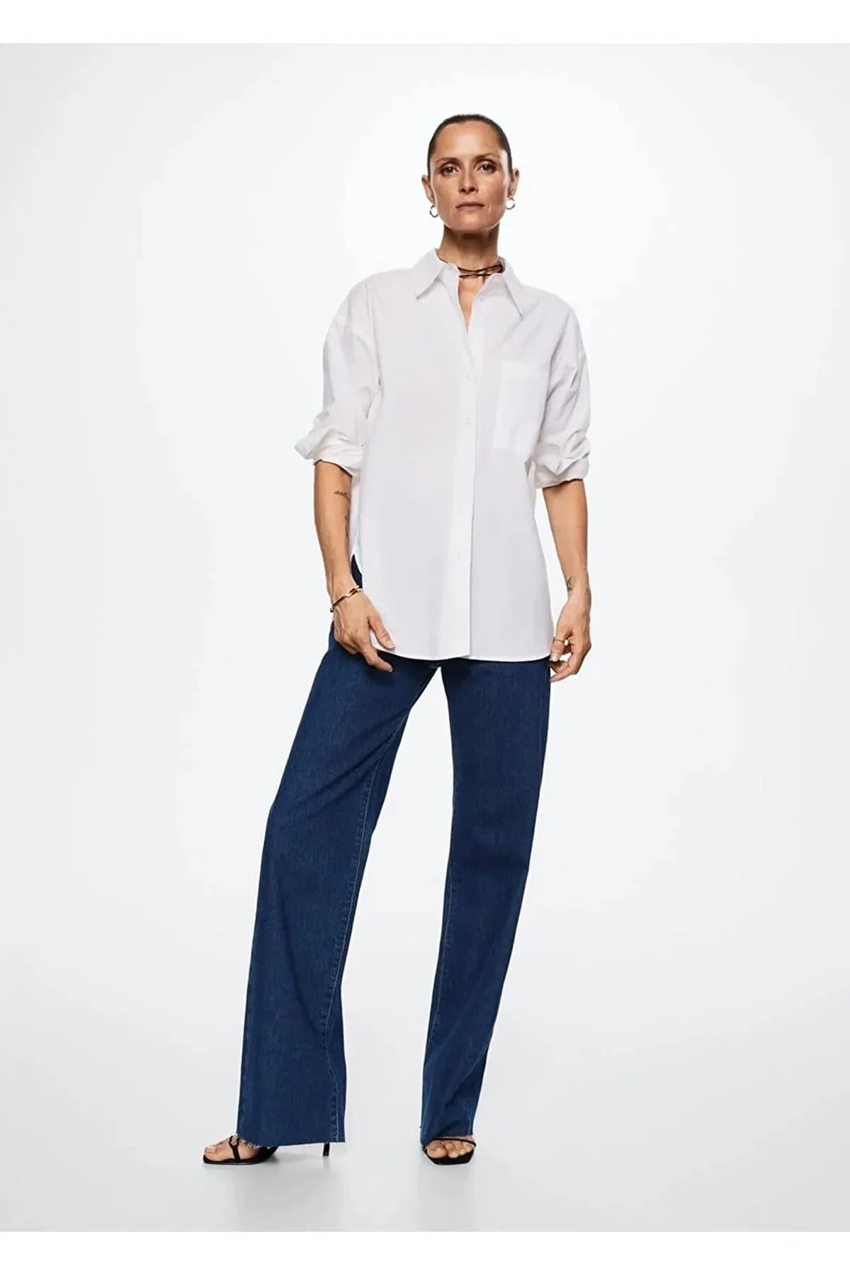 MANGO  37050430 Jeans Dunkelblau