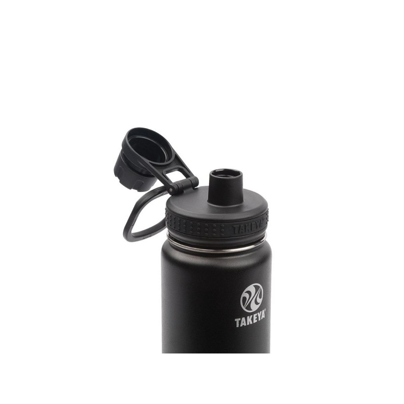 Takeya Thermoflasche, Modell Actives Insulated Bottle 530 ml Onyx