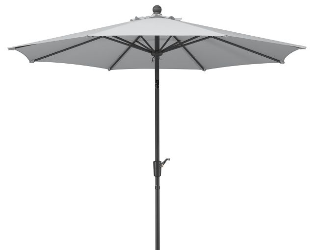 Schneider Schirme Schneider Sonnenschirm Harlem, ca. 270 cm Ø, silbergrau