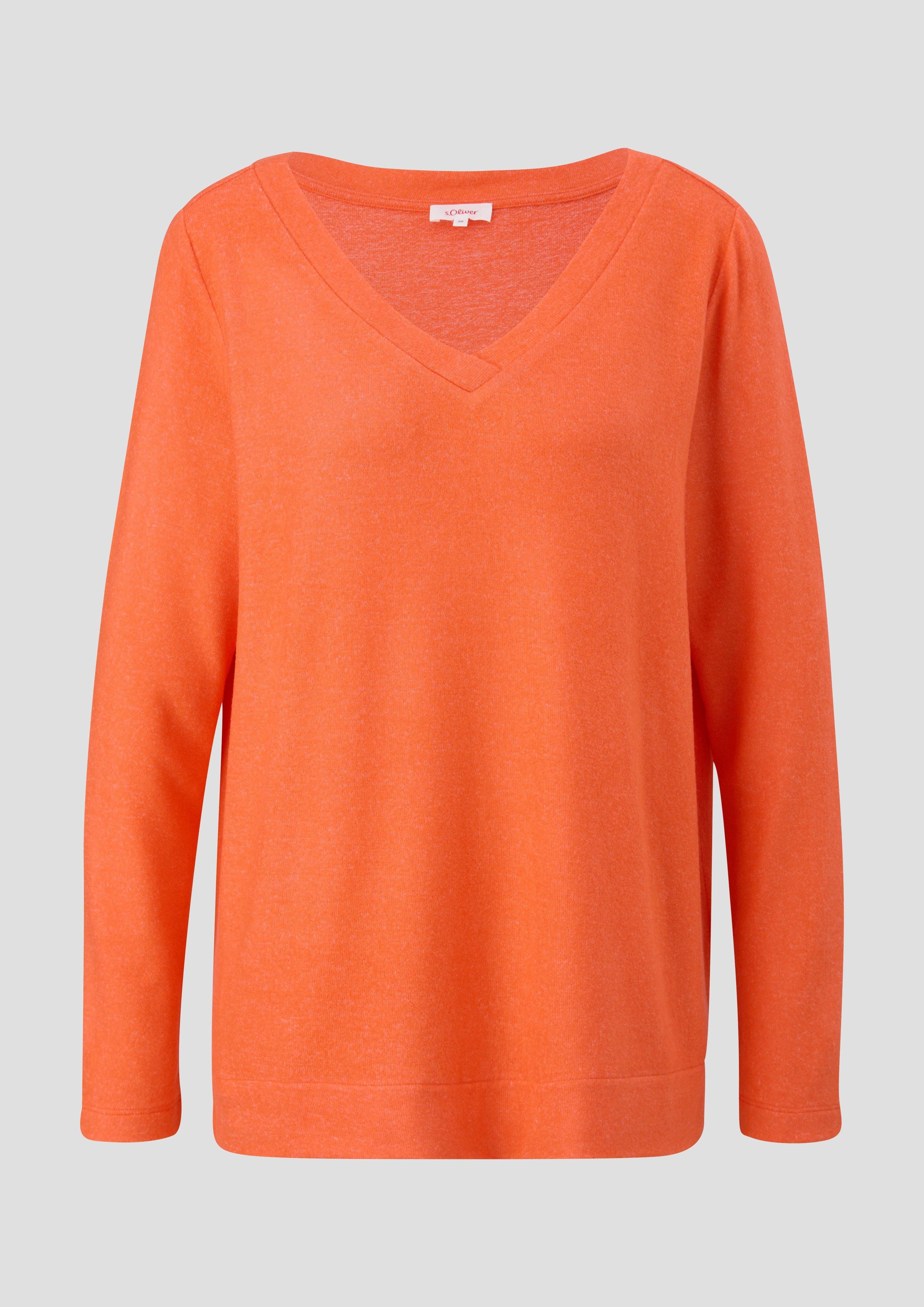 Longsleeve aus Viskosemix  2139874-25W9