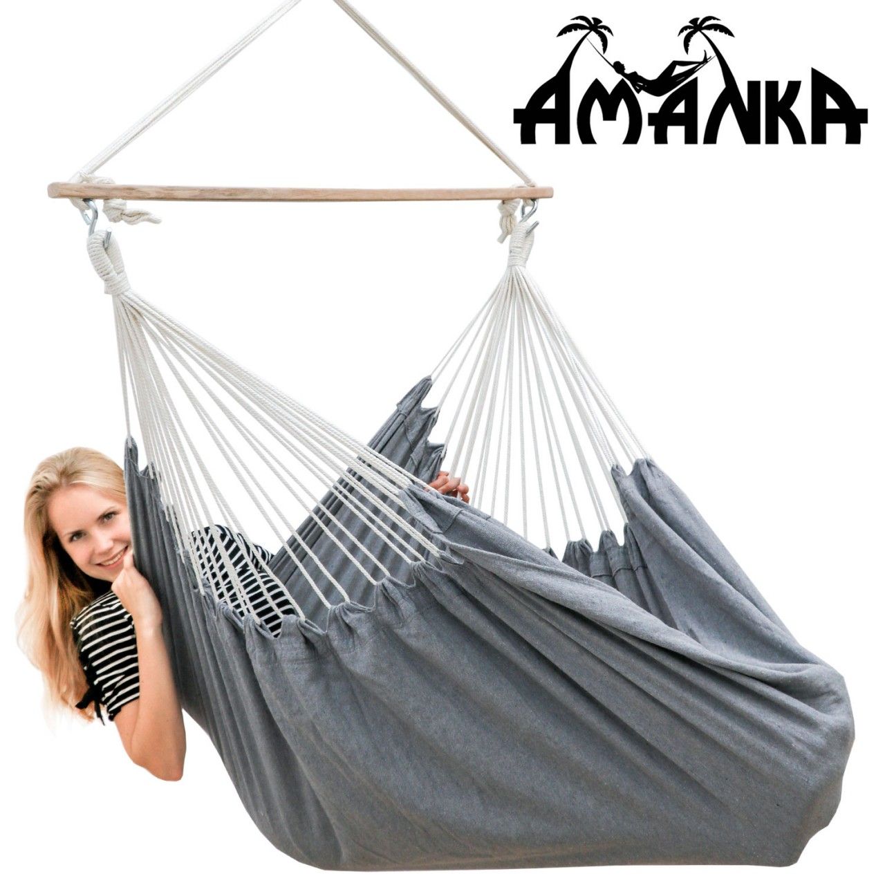 AMANKA 185 x 130 Sicherheits Hängestuhl