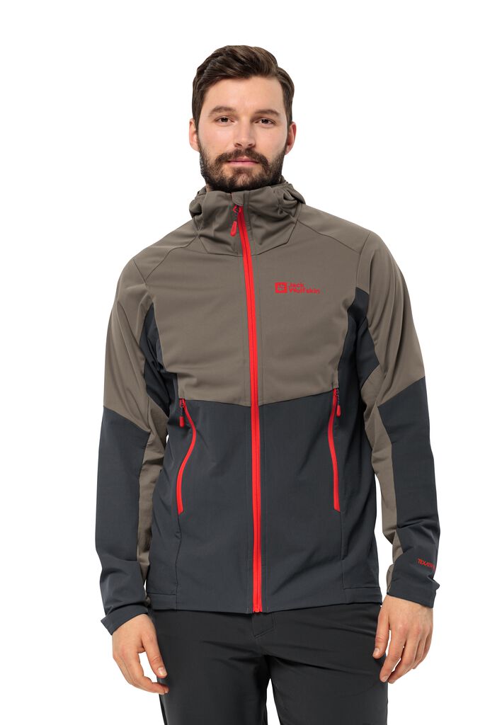 BRISSTAL HOODY M Softshelljacke Herren