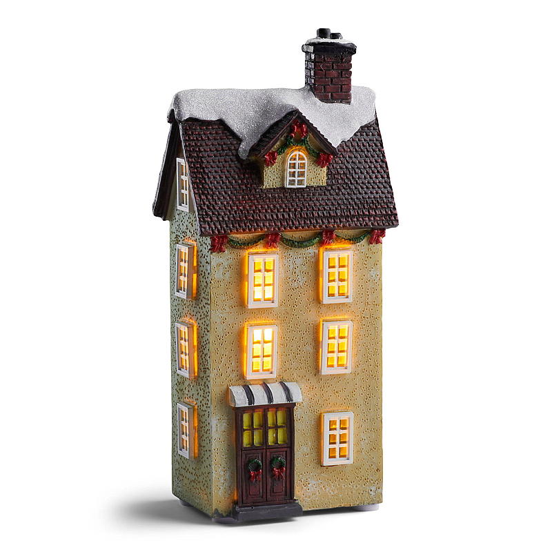Home Dekorhus m/LED-lys