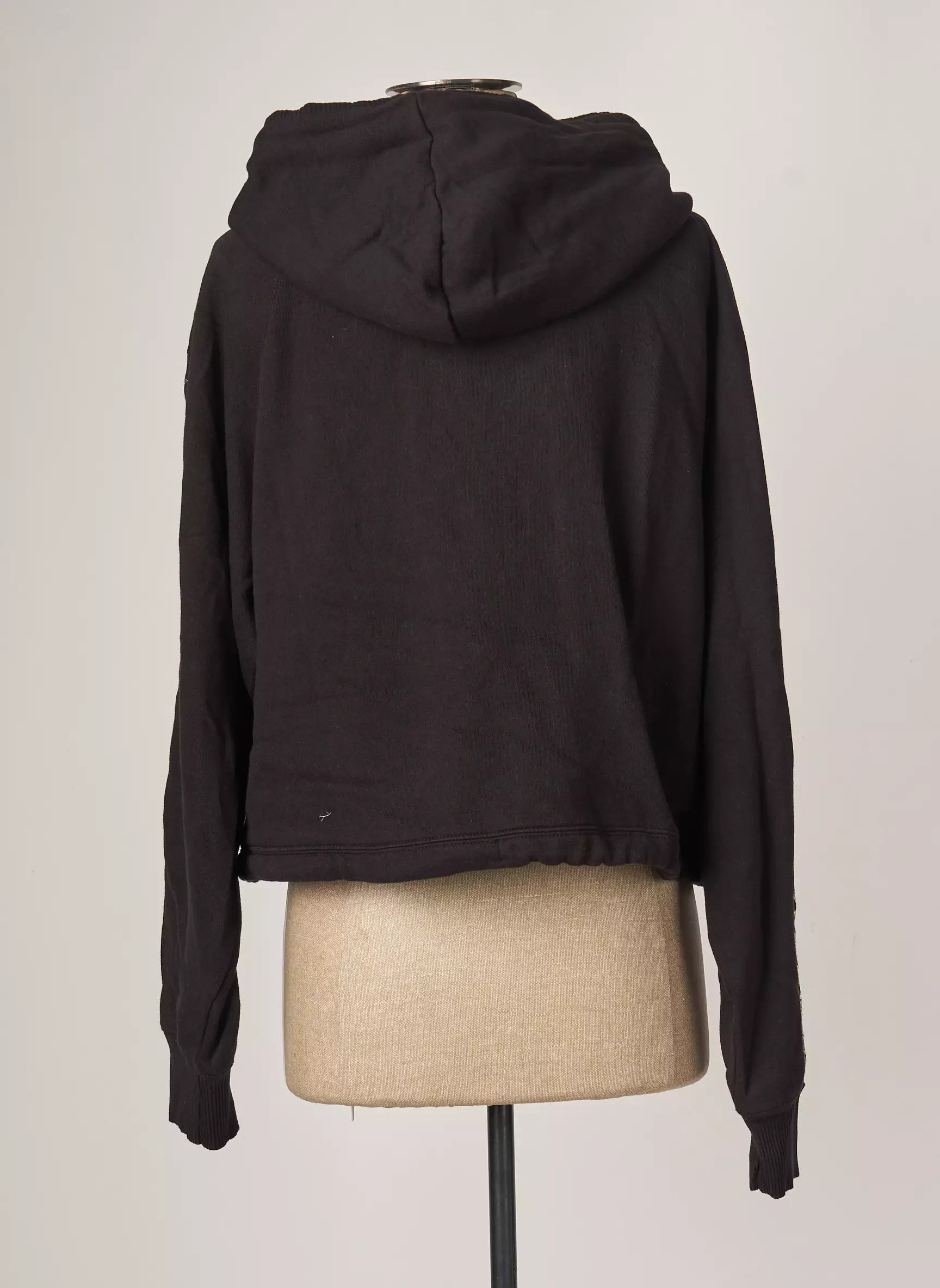 Heaven May Sweat Capuche Femme couleur noir