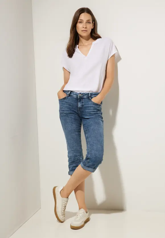 Street One Casual Fit Jeans in 3/4