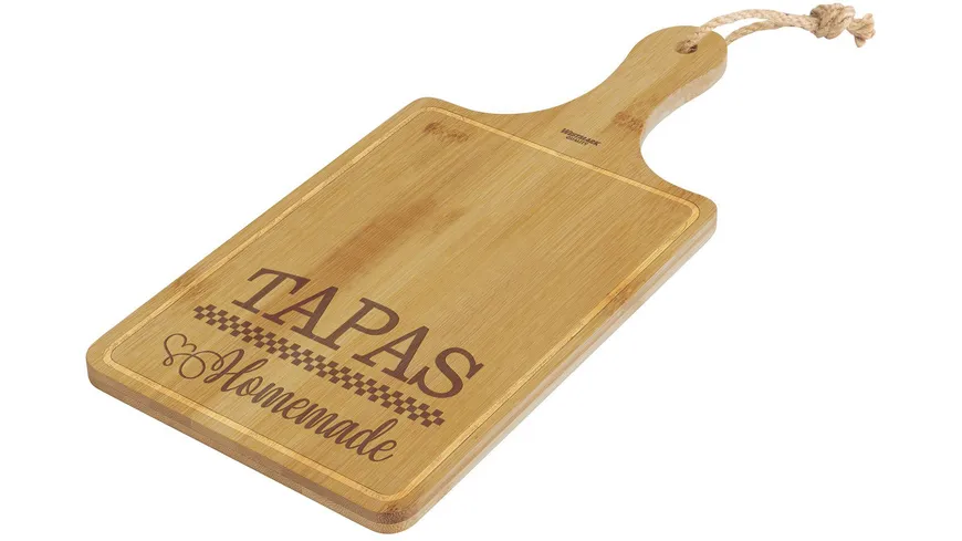 WESTMARK Servierbrett »Tapas + Friends«, Bambus, 35 x 16 cm
