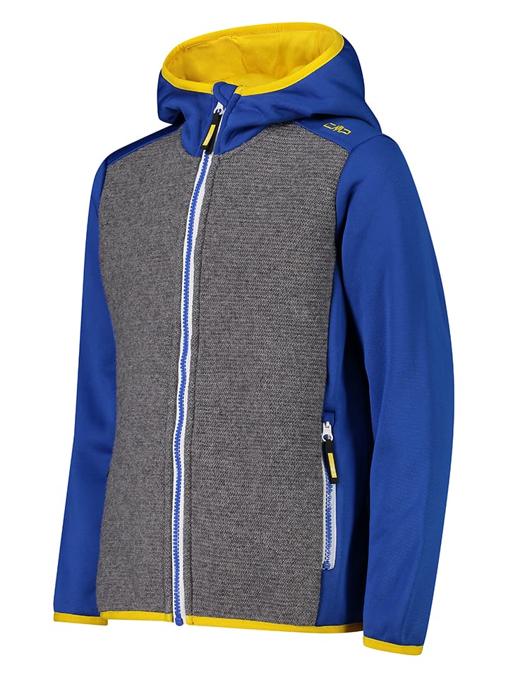 CMP Fleecejacke in Blau/ Grau günstig kaufen