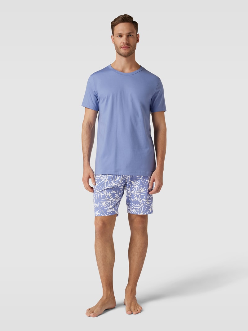 Sweatpants mit Allover-Muster Modell 'REMIX' in flieder